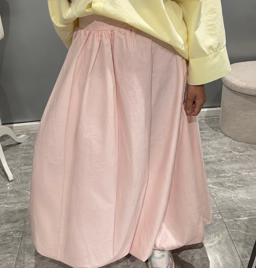 Jupe bouffante rose