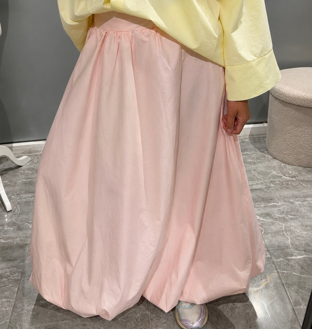 Jupe bouffante rose