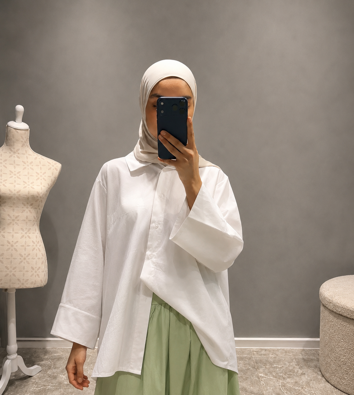 Chemise overseize